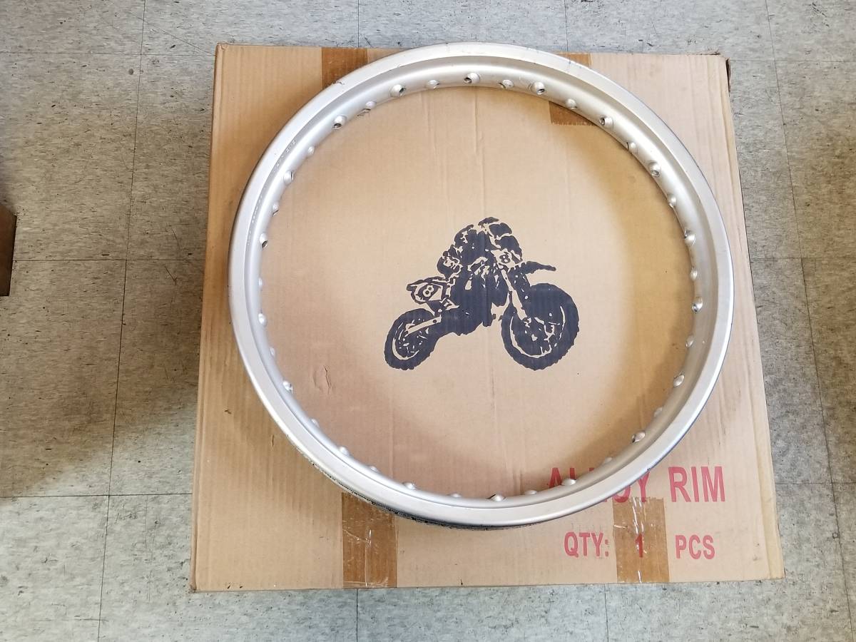 SR400 フロントアルミリム 中古品 送料込み ヤマハ用 オートバイ