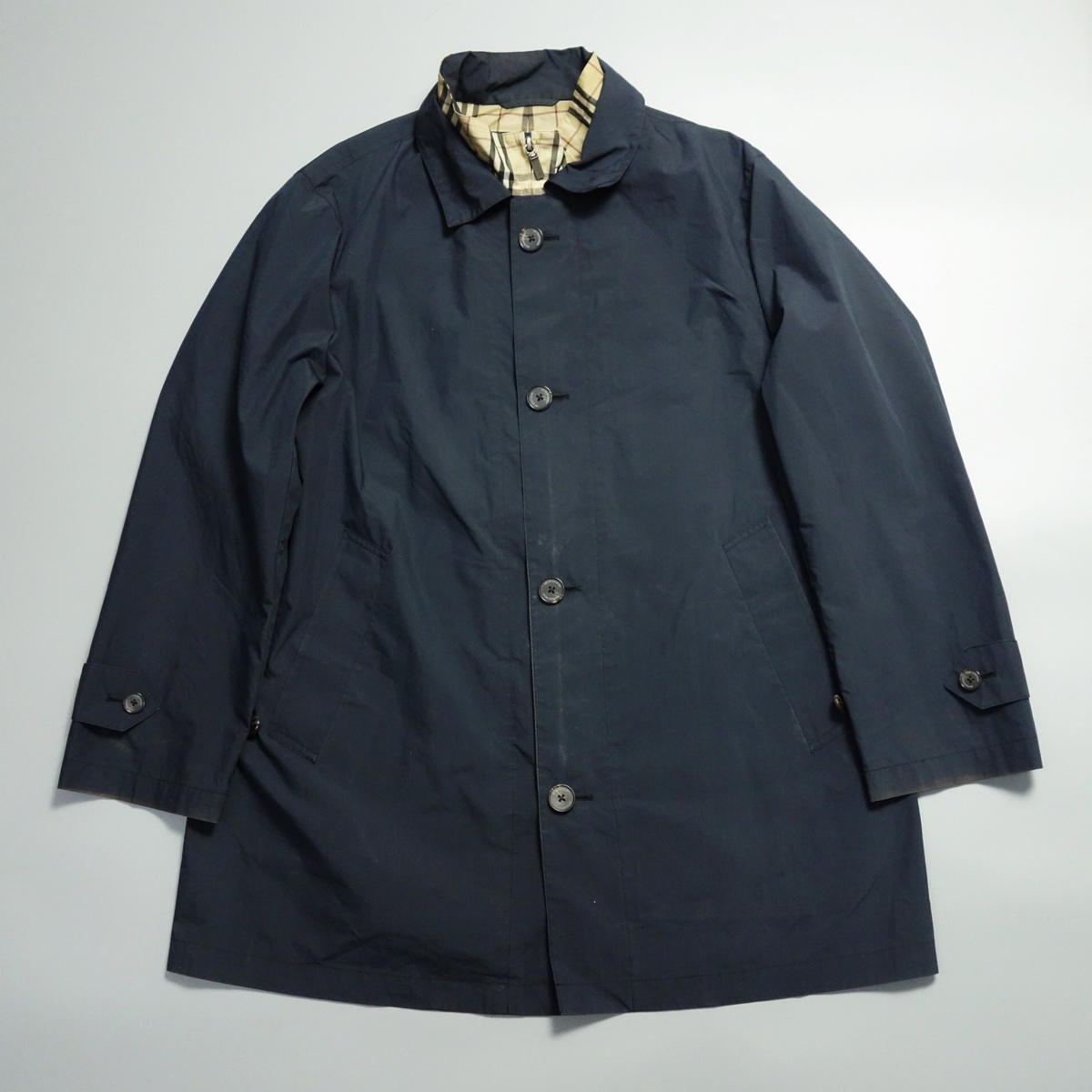 1円 三陽商会 BURBERRY バーバリー ノヴァチェックレイヤードデザイン