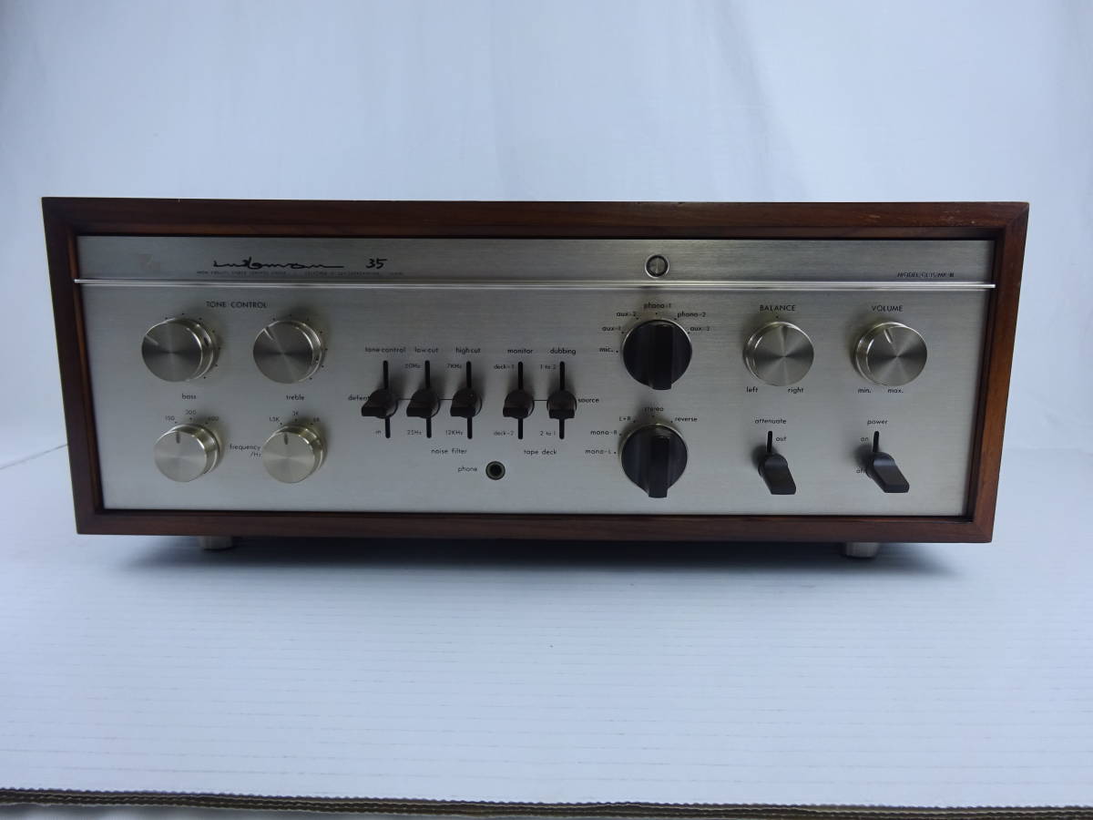 LUXMAN ラックスマン CL35 MK-III 管球式コントロールアンプ CL-35