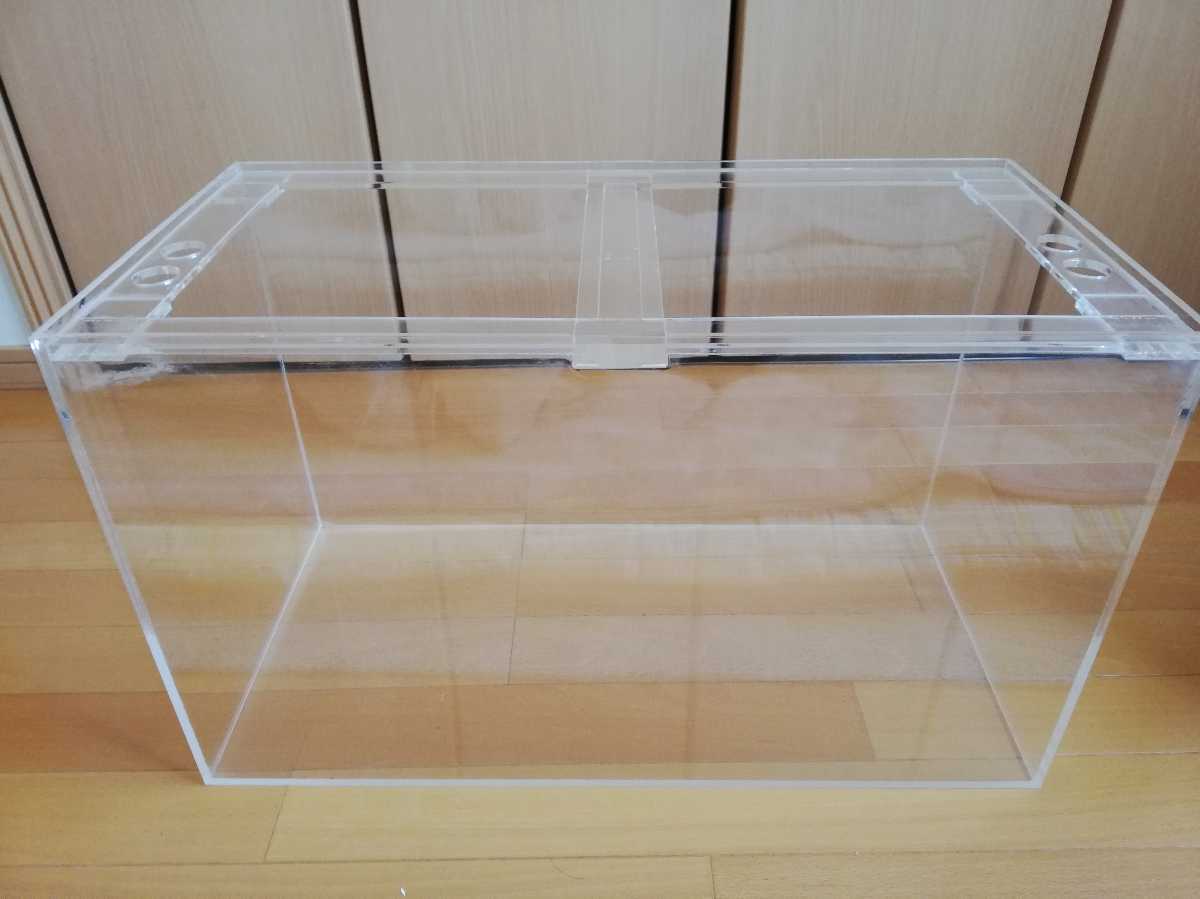 送料無料，お買い得 アクリル水槽 アクリルクリアタンク ６０&times;３０&times;３６ｃｍ 板厚約５&times;５&times;４ｍｍ ６０ｃｍ水槽(60cm～)｜売買されたオークション情報、yahooの商品情報をアーカイブ公開 - オーク 60cm～