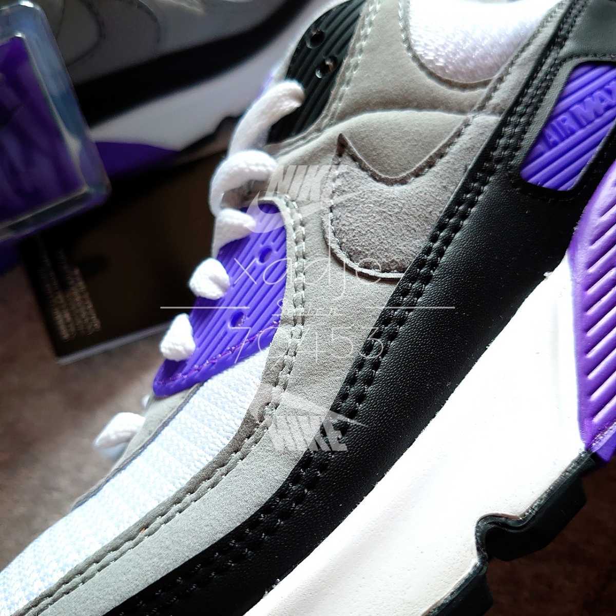 新品 正規品 NIKE ナイキ AIR MAX エアマックス 90 箱付き 白 黒 