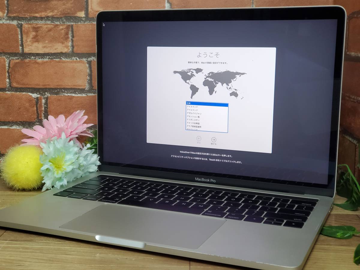Pro MacBook Apple | A1706 Core 0 Intel i5 Touch (2017) 8GB SSD 13 