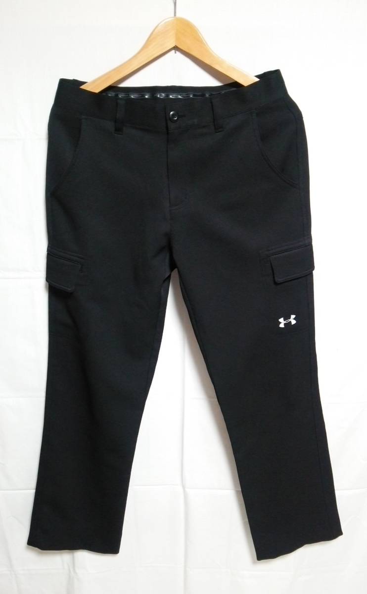  ほぼ UNDER ARMOUR アンダーアーマー 秋冬春 コールドギア ストレッチ ゴルフパンツ カーゴパンツ ボトム ゴルフウェア メンズ W91(90cm～)｜売買されたオークション情報、yahooの商品情報をアーカ パンツ、スラックス