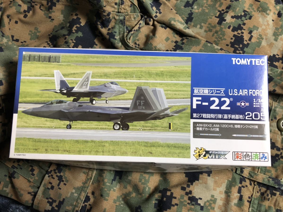 マ*ク様 TOMYTEC 1/144 F-22 第27戦闘飛行隊 （嘉手納基地）