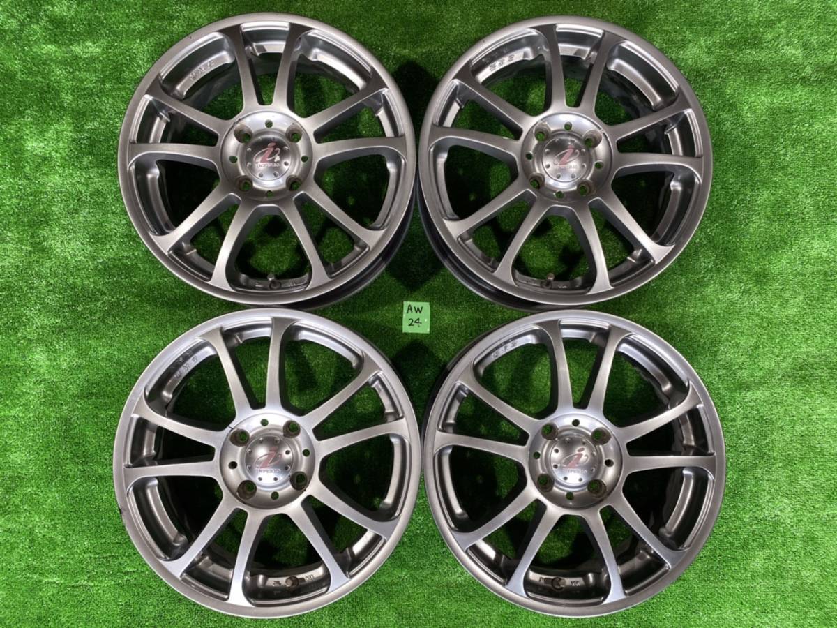 5次元 5-ZIGEN INPERIO レア物 15×5J OFFSET 43 PCD100 4穴 4