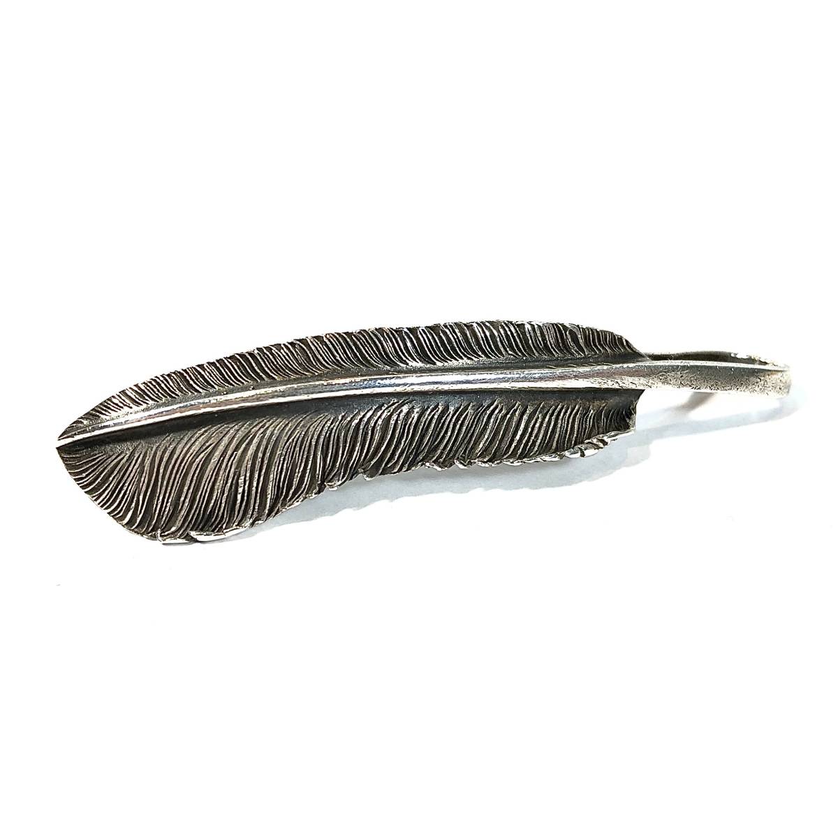 ゴローズ 特注 唐草 金太陽イーグル付き ペンダント 裏8本彫り