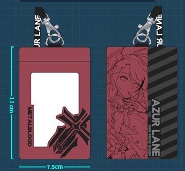 アズールレーン パスケース プリンツオイゲン 海外限定 アズールレーン