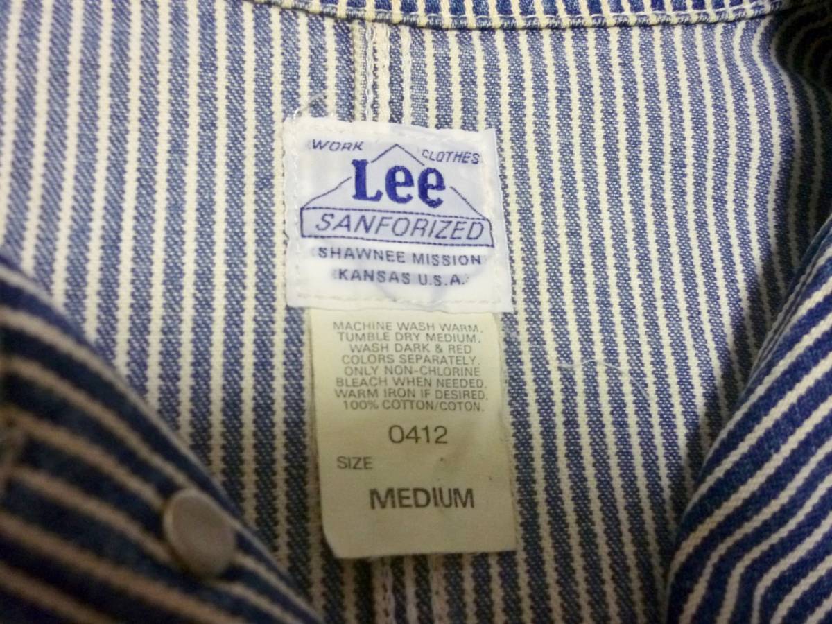 Lee ヒッコリー リー カバーオール ハウスマーク 復刻 Lee(リー) ⁄ 91