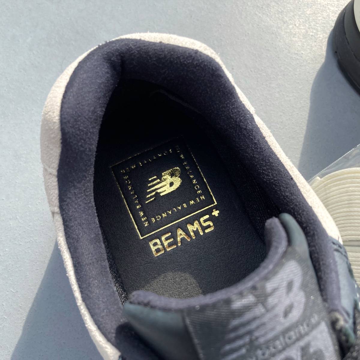 送料無料 BEAMS PLUS別注 New Balance CM996BPA ブラック×ベージュ 