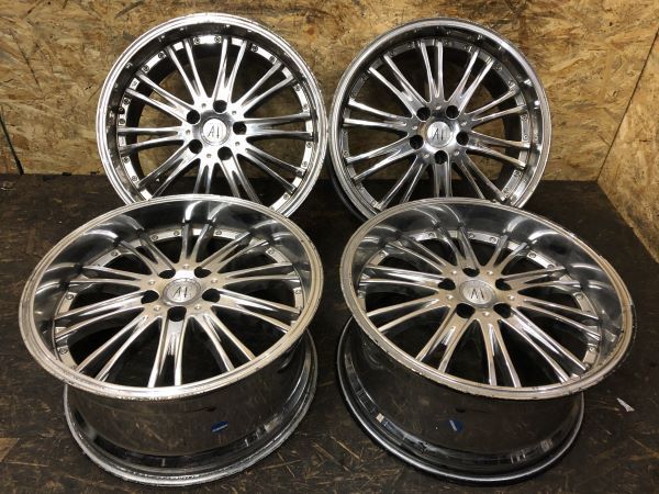 ANHELO KLEITOS アネーロ クレイトス 社外 19インチ 4本 8.5J5HPCD114 