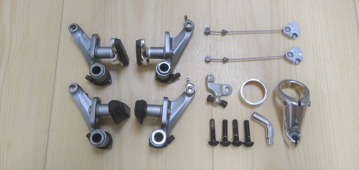 格安，人気 SHIMANO 105 BR-CX50 カンチレバーブレーキ 前後セット アウター受け付き(その他)｜売買されたオークション情報、yahooの商品情報をアーカイブ公開 - オークファン その他