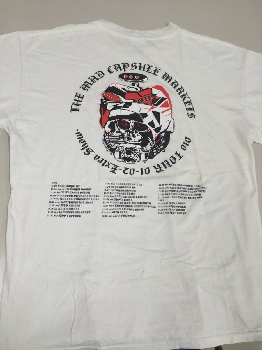 THE MAD CAPSULE MARKETS Tシャツ XL 美品　タグ無し THE MAD CAPSULE MARKETS Tシャツ XL 古着 美品 即決あり マッド