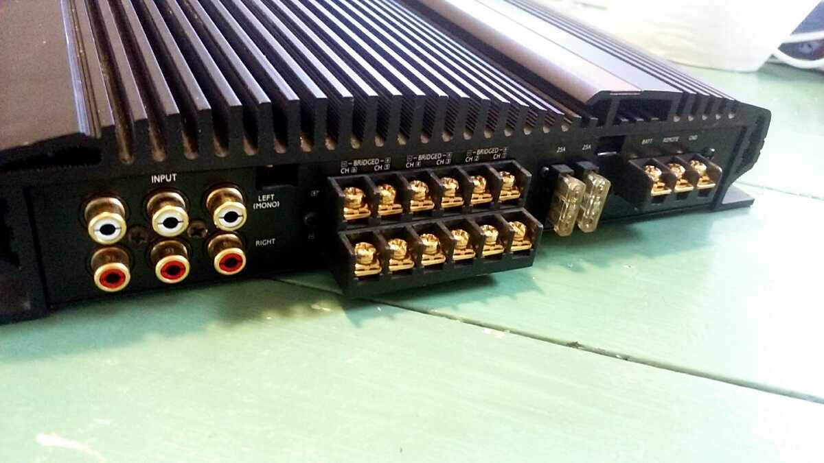 ALPINE 3566パワーアンプ6ch 0 アルパイン パワーアンプ 6chアンプ