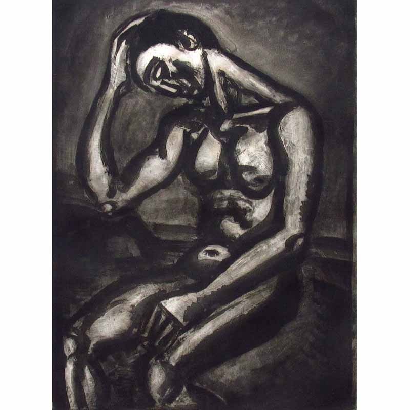 低価，送料無料 GINZA絵画館 K2W5S7Y3F ルオー 銅版画 ミセレーレ＃５ 罠と悪意のこの世にただ独り キリスト 代表作(銅版画、エッチング)｜売買されたオークション情報、yahooの商品情報をアーカイブ公開 - オー 銅版画、エッチング