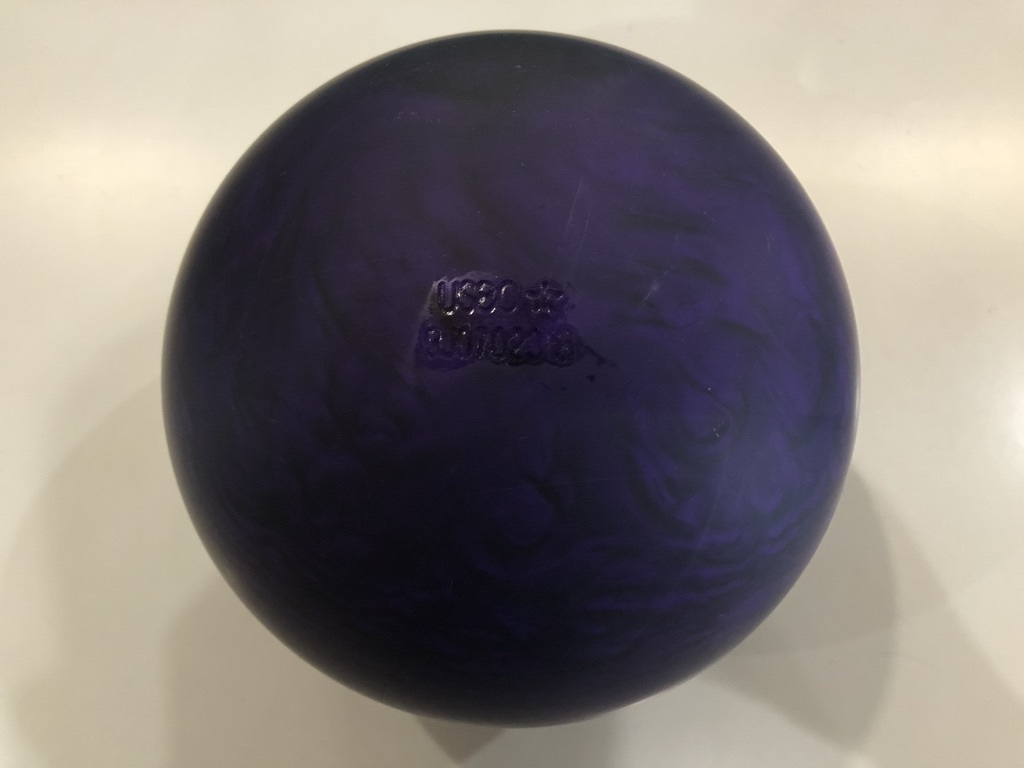 ハンマー社 ブラックウィドー パープルパールウレタン 15ポンド1