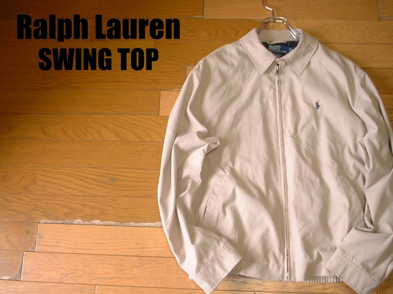  Ralph Laurenワンポイントスイングトップ Mベージュxインナーチェック正規ラルフローレンチンストドリズラージャケット定価32 000円(ジャンパー、ブルゾン)｜売買されたオークション情報、yahoo 男性用