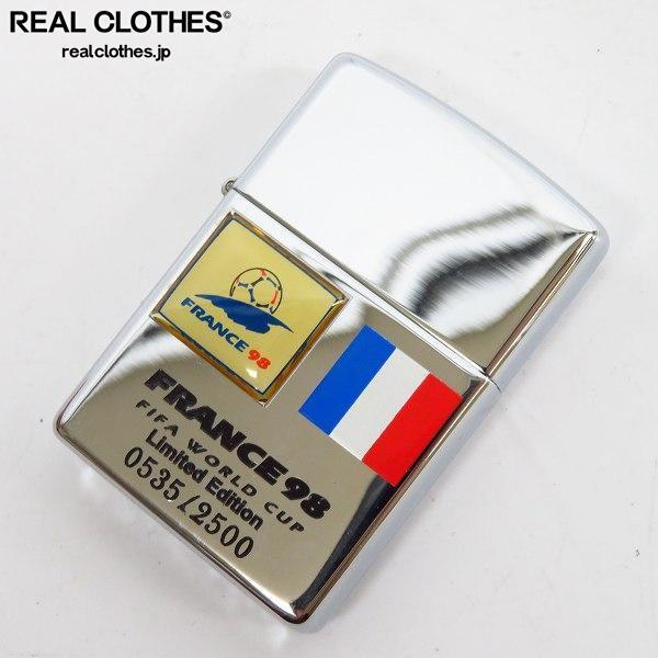 最高級＆最安値 ZIPPO/ジッポー FIFA WORLD CUP FRANCE'98 1997年製 /LPL
