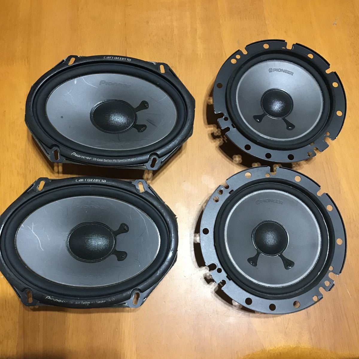 RX-7 カロッツェリア carrozzeria パイオニア TS-C57+TS-C16 セット FD
