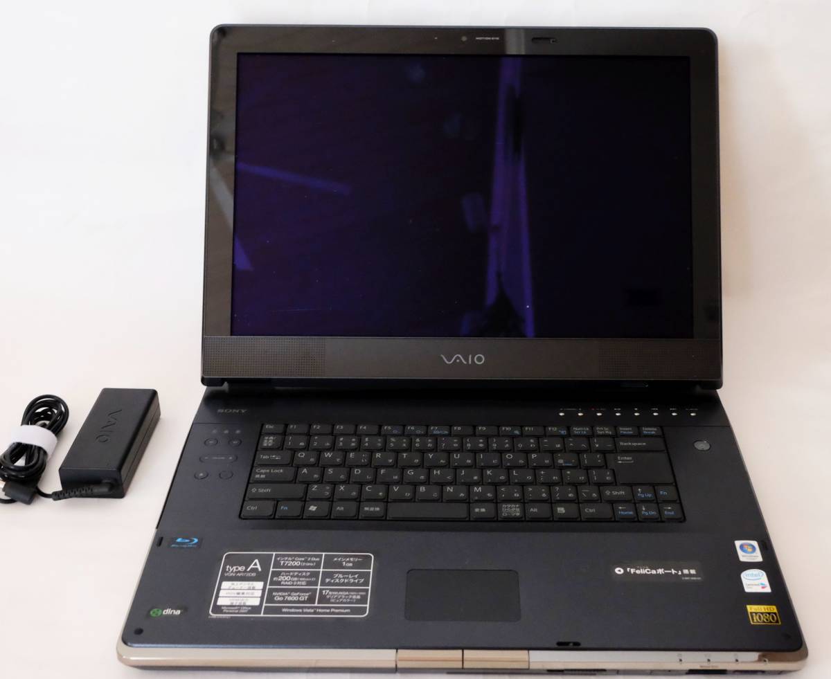 SONY VAIO SVF15A1A1J Core i5-3337U 1.8GHz 4GB ノート ジャンク N98012