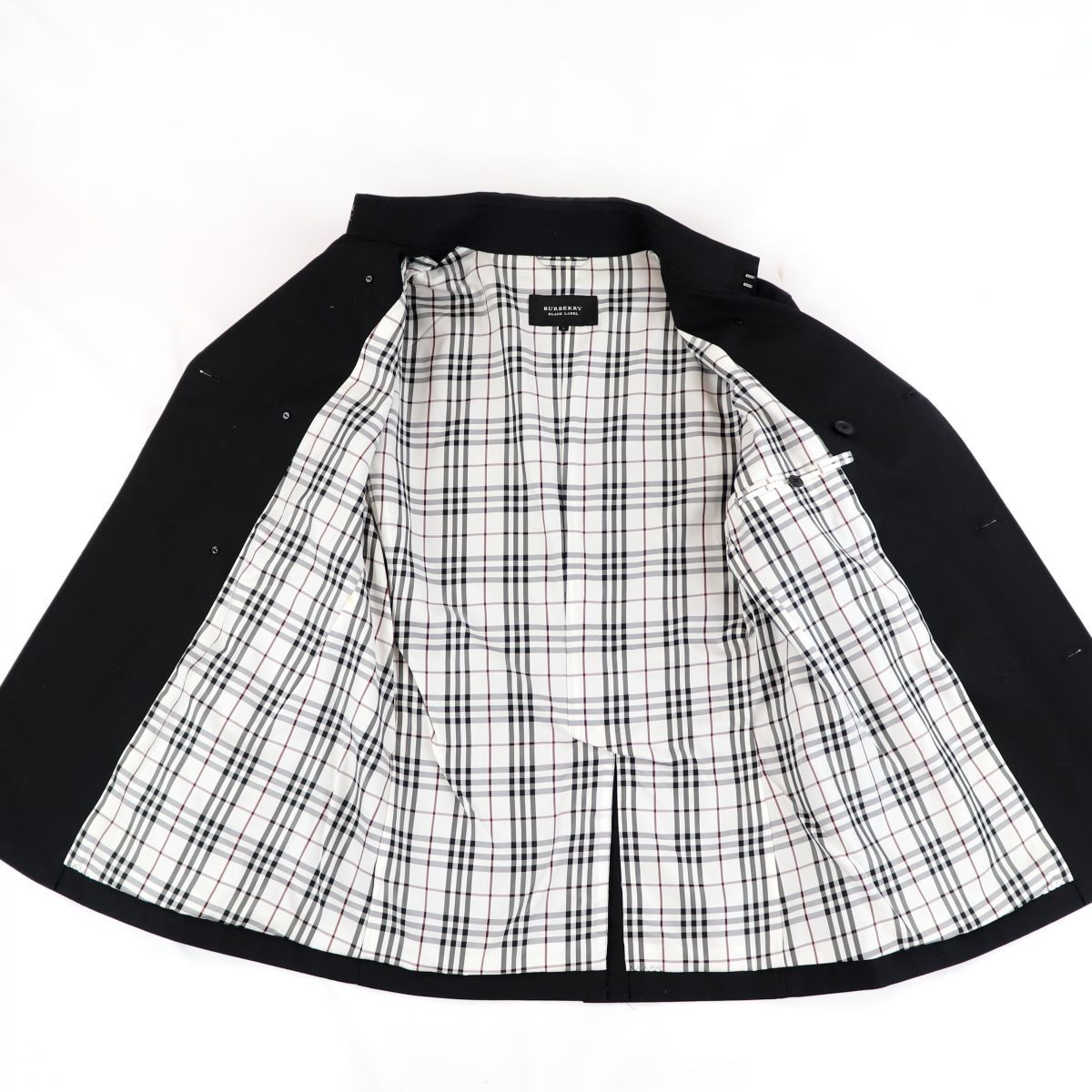 バーバリー ブラックレーベル BURBERRY BLACK LABEL ショートトレンチ