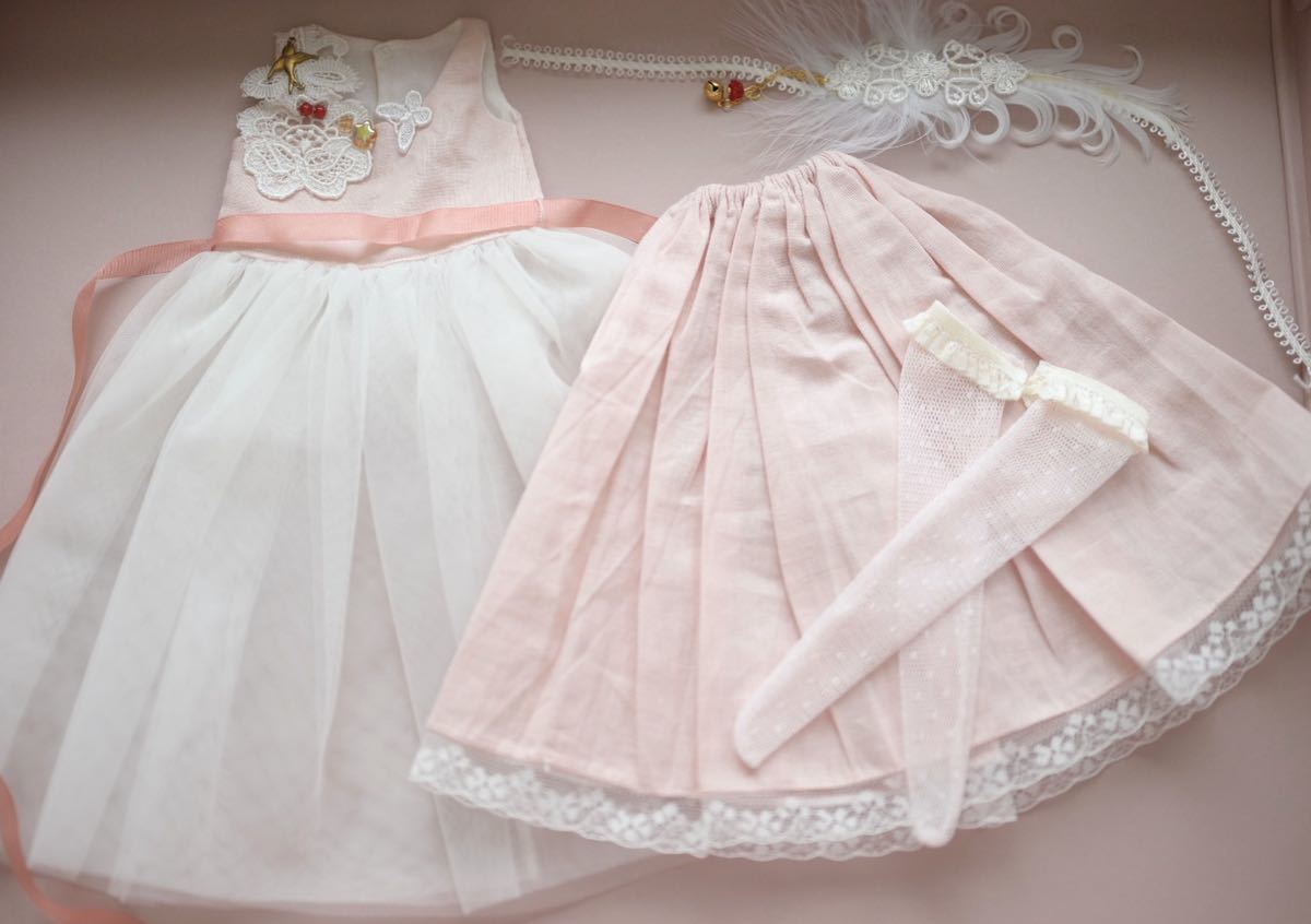 sdm msd mdd お洋服　ピンクドレスセット　ディーラー製　4点セット　美品_2