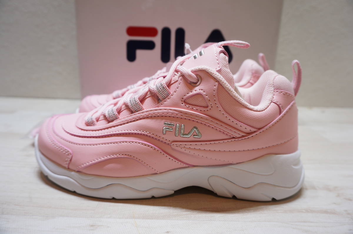 スニーカー厚底 fila ピンク スニーカー FILA - FIlA フィラ