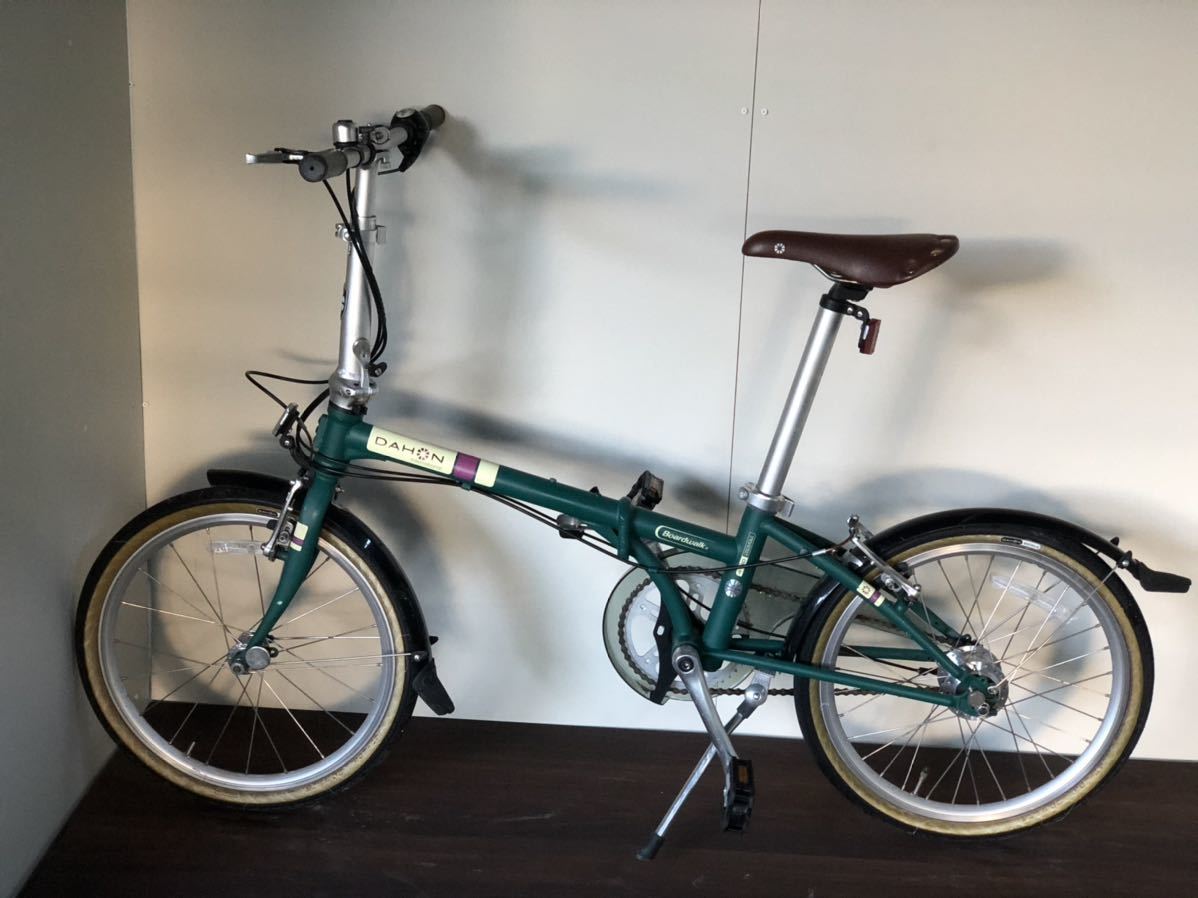  折り畳み自転車 DAHON Boardwalk i5 クロモリ 20インチ 5速(20インチ～)｜売買されたオークション情報、yahooの商品情報をアーカイブ公開 - オークファン 20インチ～