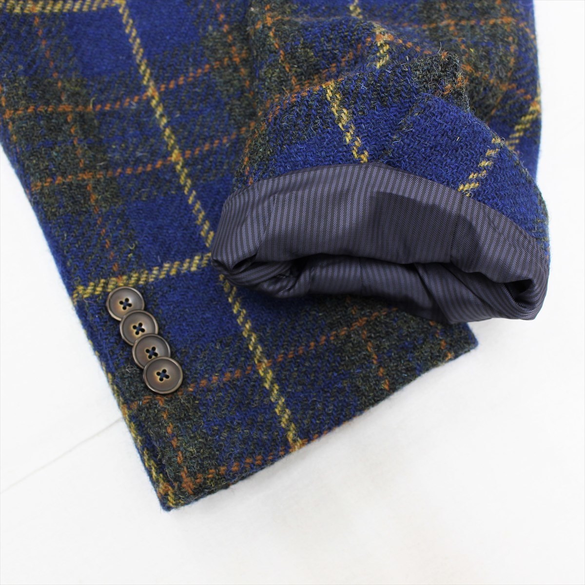 G-stage×Harris Tweed ジーステージ×ハリスツイード タータンチェック 