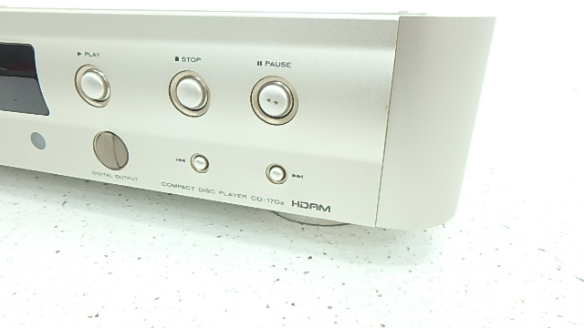 ▽Marantz CDプレーヤー CD-17DAF リモコン付き マランツ 2026年最新