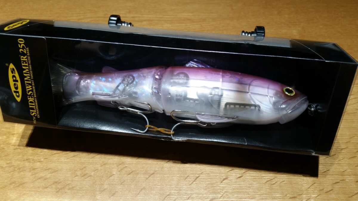  デプス deps new スライドスイマー250 アバロンパープル リミテッドカラー(ビッグベイト)｜売買されたオークション情報、yahooの商品情報をアーカイブ公開 - オークファン 淡水
