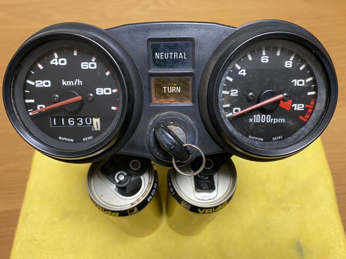 0614-2ホンダ CB50 CB50J スピードメーター タコメーター