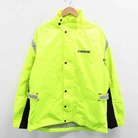 DAINESE レインウェア 上下セット ネオンイエロー DAINESE ダイネーゼ レインウェアセットアップ イエロー系 M