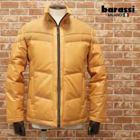 人気SALE，大人気 19秋冬/barassi MILANO/46 M サイズ/レザー ダウンジャケット 羊革 イントレチャート 柄裏地 防寒 贅沢 ワイルド /オレンジ/by144/(ダウン)｜売買されたオークション情報、yahooの商品情報をアーカイ ダウン