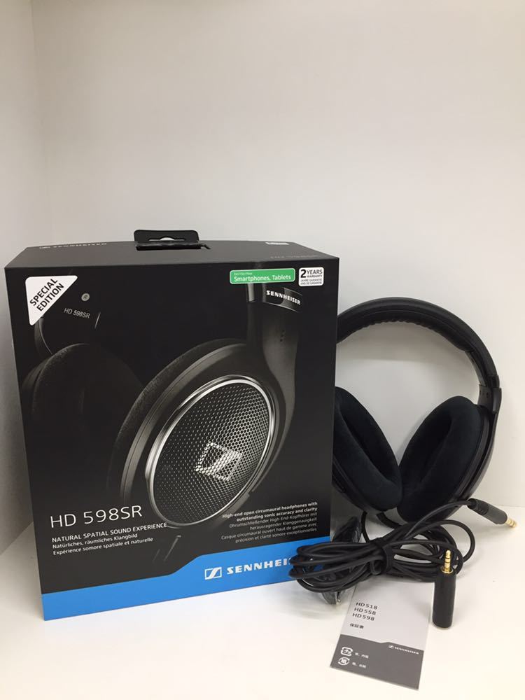 SENNHEISER HD598SR ゼンハイザー ヘッドホン オープン型 SPECIAL