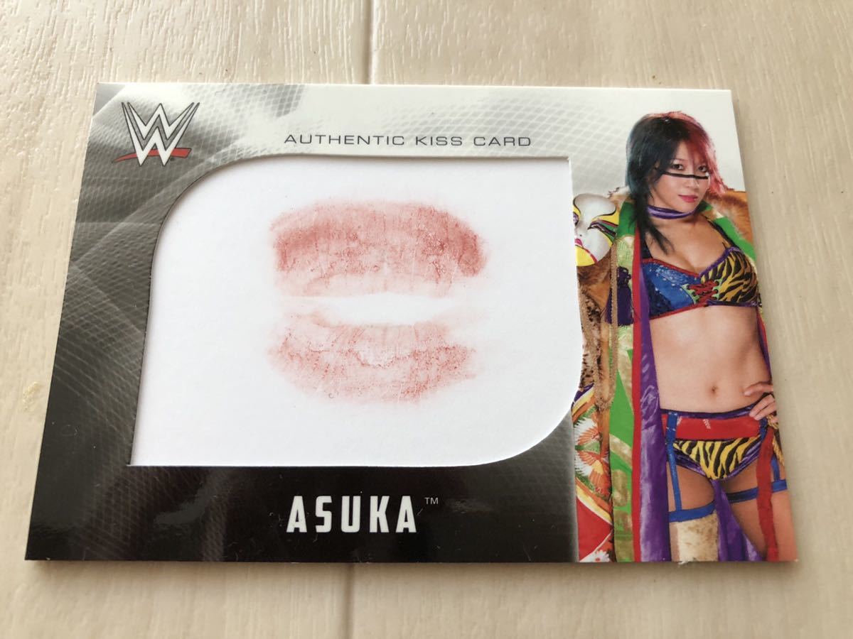 Kiss WWE Topps Asuka Card 0 Signature Slam Heritage | Super Rare 