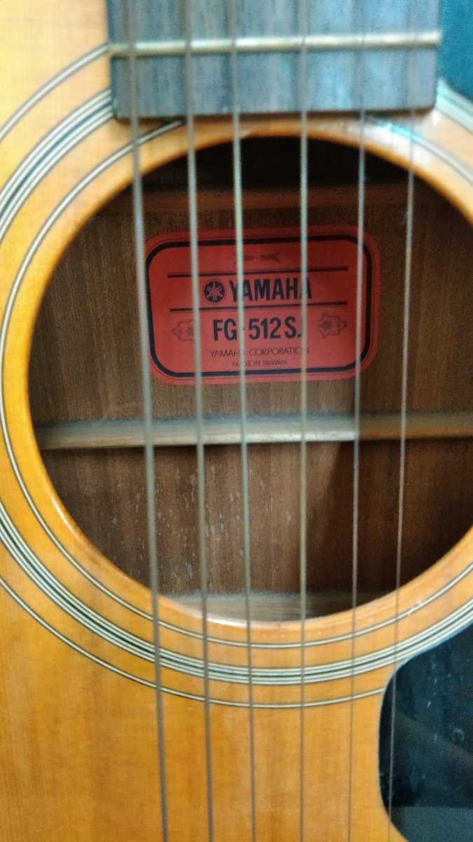 美品】YAMAHA ヤマハ FG-512SJ 赤ラベル アコースティックギター