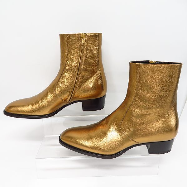 未使用】SAINT LAURENT PARIS/サンローランパリ 16AW メタリック 