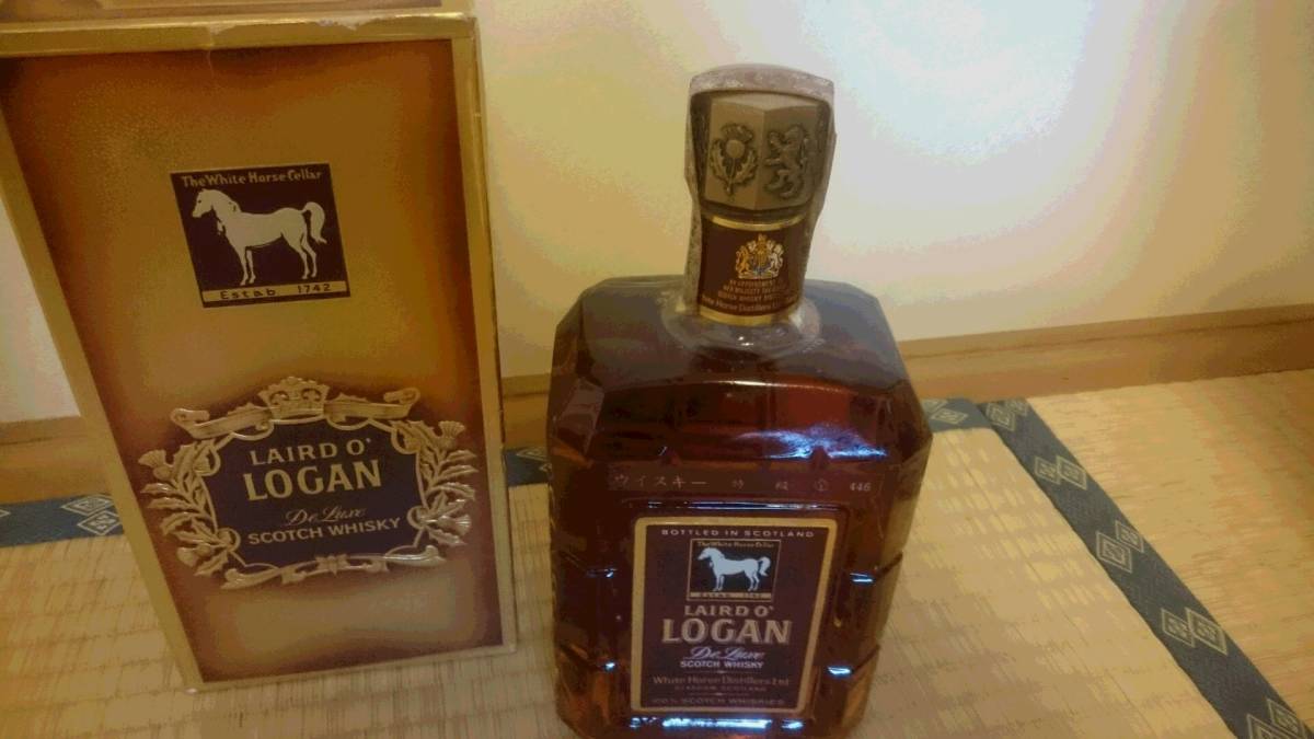 【数量限定，正規品】 古酒 LOGAN 760ml 43% 未開栓 特級 外箱付き(スコッチ)｜売買されたオークション情報、yahooの商品情報をアーカイブ公開 - オークファン スコッチ