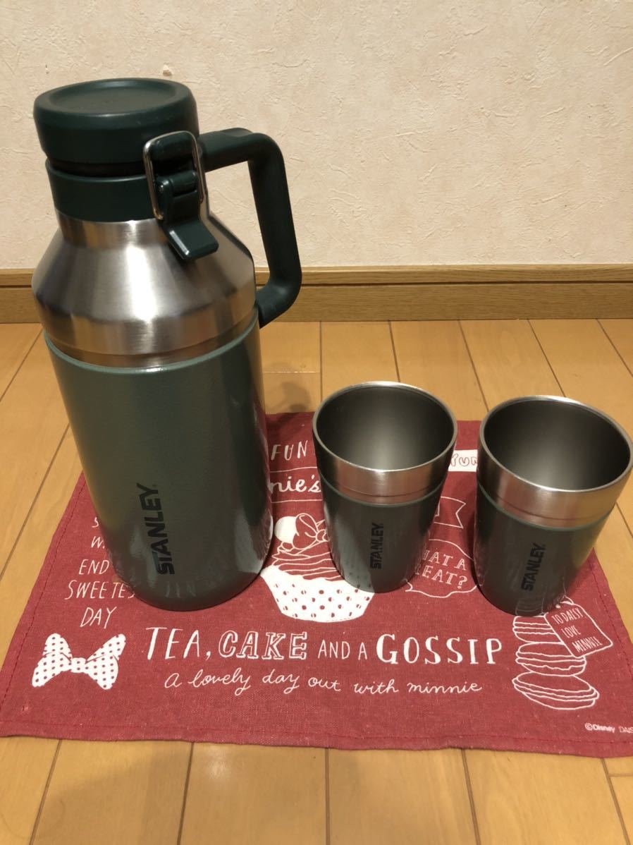 送料無料 展示品 STANLEY グロウラー 1.9L スクーナー付(345ml×2個 