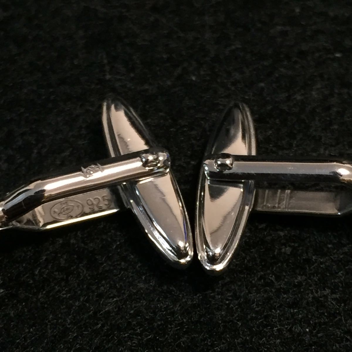 ダンヒル】本物 dunhill カフス シルバー925 SV925 カフリンクス