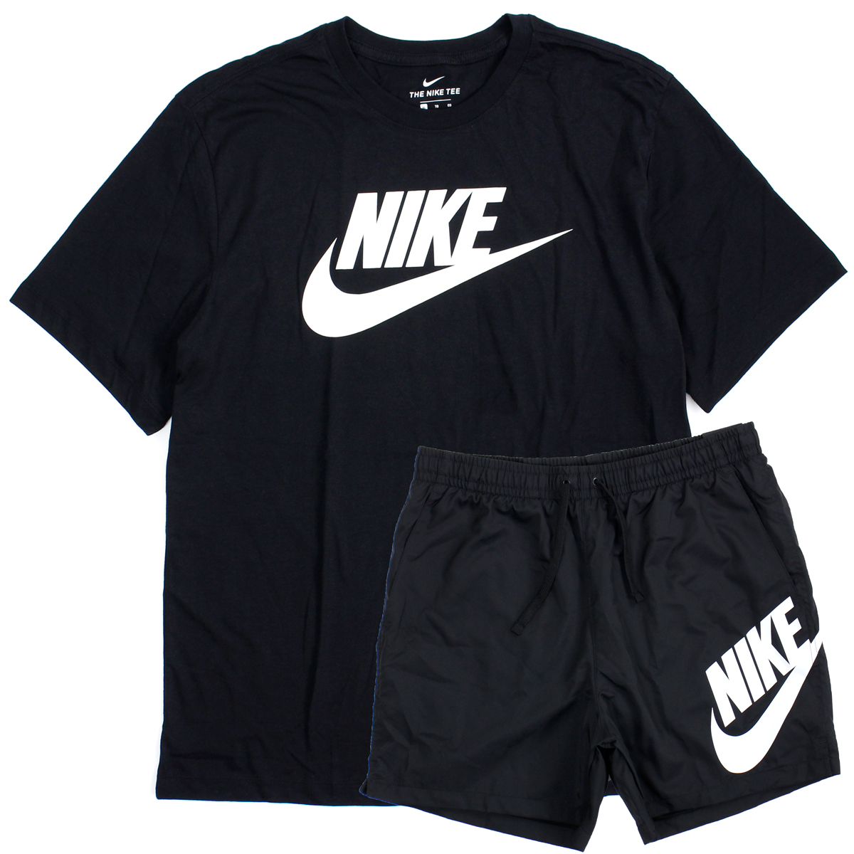 安い，新品 NIKE ナイキ ビックロゴ 半袖シャツ ショートパンツ 上下セット XL 黒 セットアップ ハーフパンツ Tシャツ スポーツ JE113120(上下セット)｜売買されたオークション情報、yahooの商品情報をアーカ その他