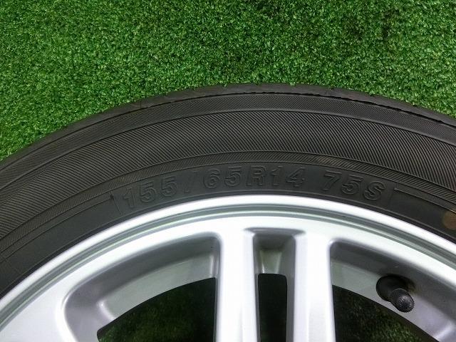 グローバルファッションブランド ダイハツ 純正 アルミホイール 155