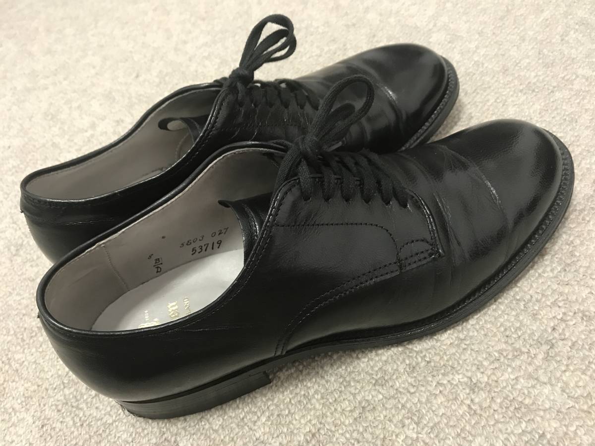 20年6月購入 極美品] Alden53719 ミリタリープレーントゥ キッドスキン 