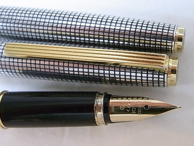 PILOT パイロット スターリングシルバー 万年筆 14Kペン先 パイロット スターリングシルバー製 万年筆 ペン先 14金 パイロット