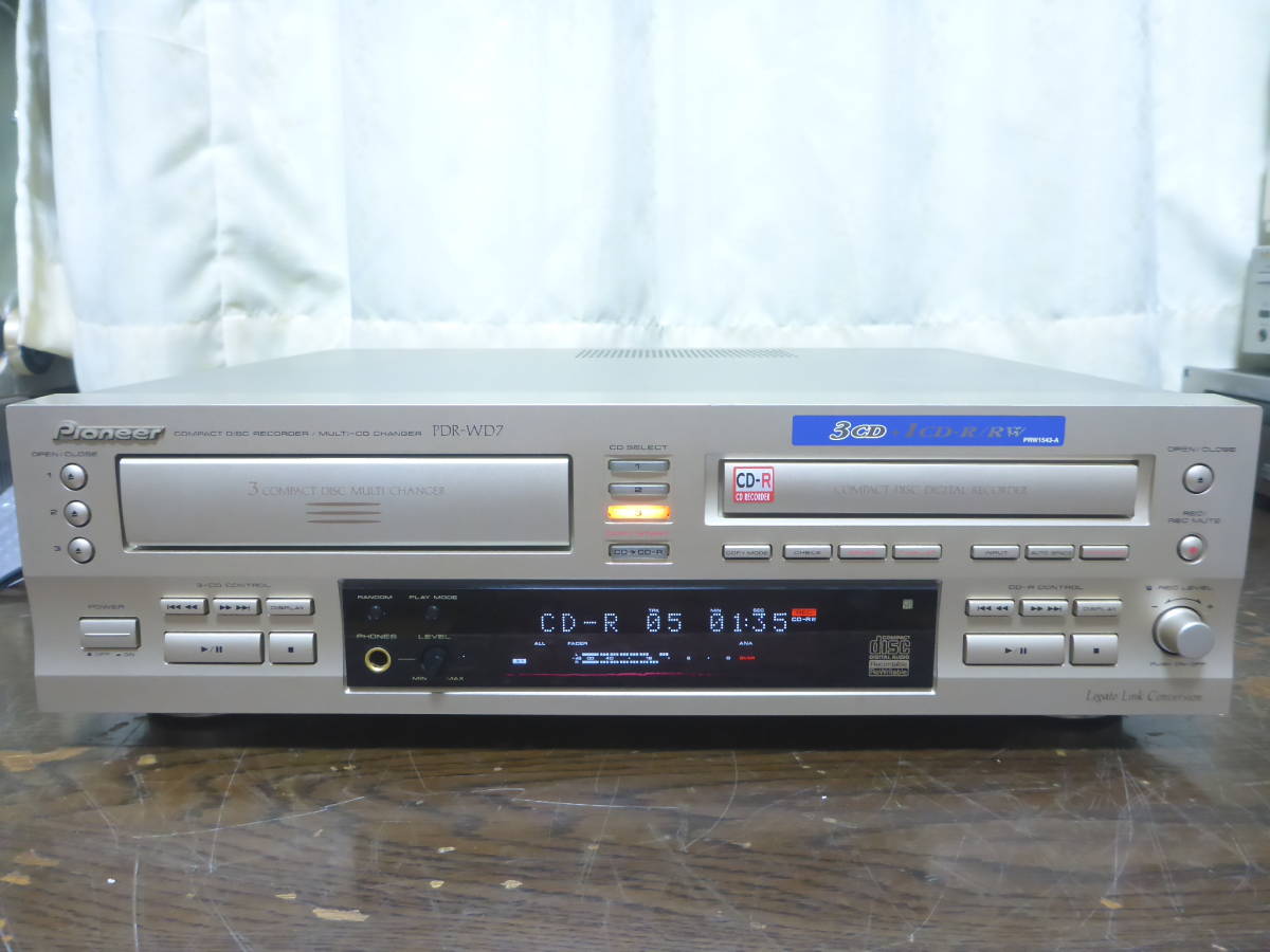 その他 Pioneer PDR-WD7 パイオニア Pioneer PDR-WD7 CDレコーダー PIONEER CD レコーダー 本体
