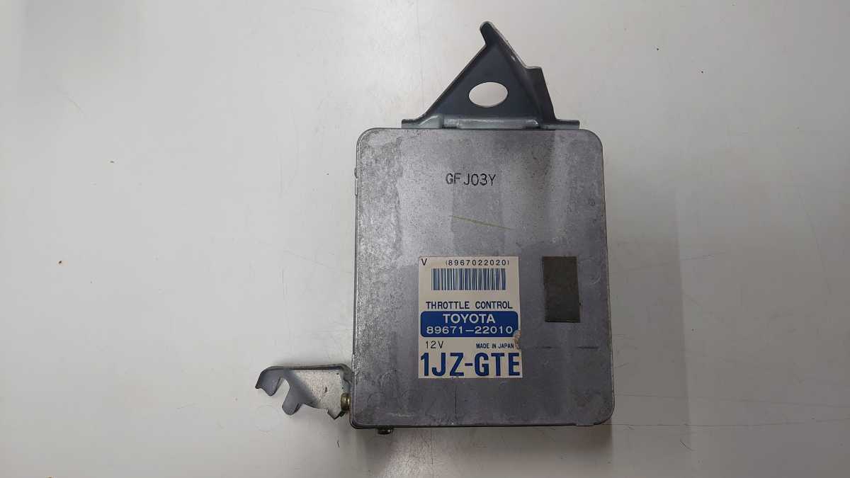 JZX100 ツアラーV スロットルコンピューター 89671-22010 JZX100 