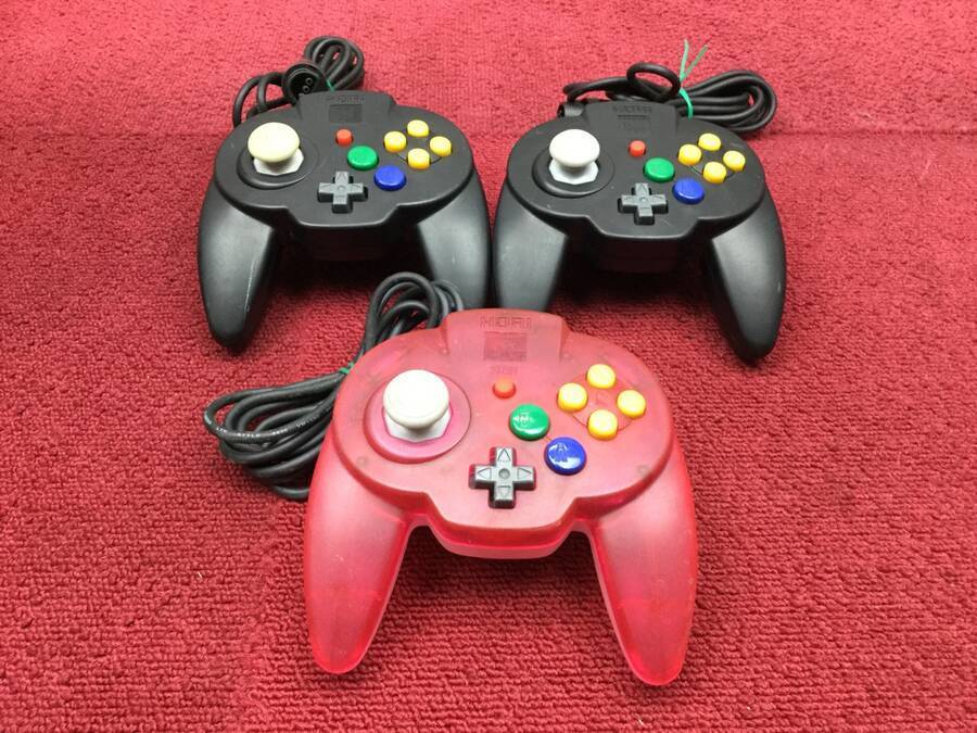 Hori ホリパッドミニ64 ニンテンドウ64 コントローラー 3個セット ジャンク品 本体 アクセサリー 売買されたオークション情報 Yahooの商品情報をアーカイブ公開 オークファン Aucfan Com
