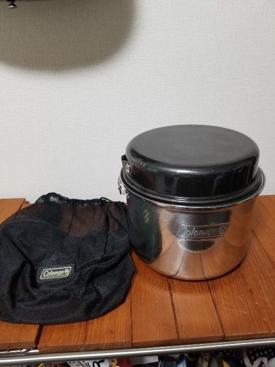 Coleman コールマン クッカーセット 中古 アウトドアクッカーセット | クッカー (コールマン) パックアウェイクッカーセット アウトドア用品・アウトドアグッズの中古通販 PEAK1 中古アウトドア - 1&frasl;ソロクッカーセット PEAK 0