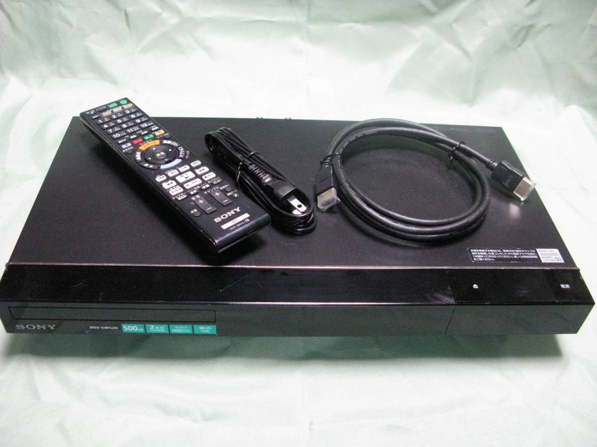 ソニー ブルーレイレコーダー 「BDZ-EW520」 動作品② ブルーレイ