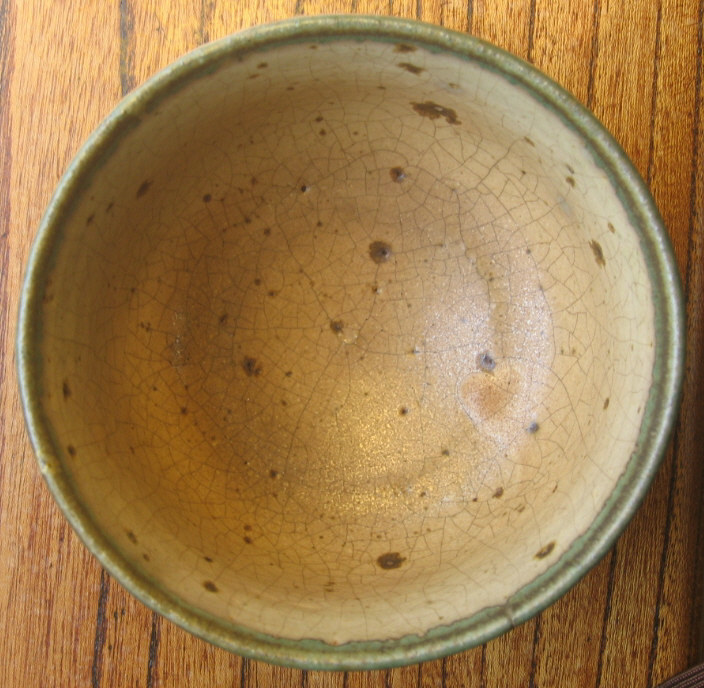 科学堂」名品 青唐津茶碗 箱